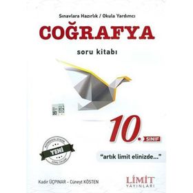 10.Sınıf Coğrafya Soru Kitabı Limit Yayınları