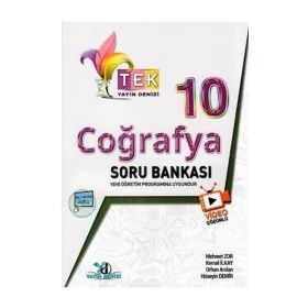 10.Sınıf Coğrafya Tek Serisi Video Çözümlü Soru Bankası Yayın Denizi Yayınları