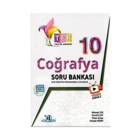 10.Sınıf Coğrafya Tek Serisi Video Çözümlü Soru Bankası Yayın Denizi Yayınları