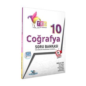 10.Sınıf Coğrafya Tek Serisi Video Çözümlü Soru Bankası Yayın Denizi Yayınları