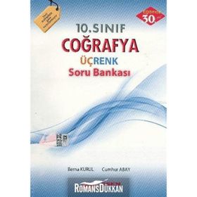 10. Sınıf Coğrafya Üç Renk Soru Bankası Esen Yayınları
