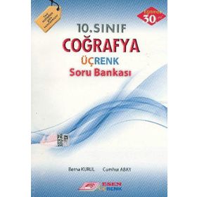 10. Sınıf Coğrafya Üçrenk Soru Bankası Esen Üçrenk Yayınları