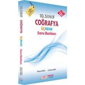 10. Sınıf Coğrafya Üçrenk Soru Bankası Esen Üçrenk Yayınları