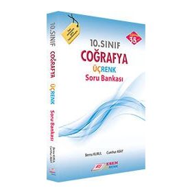 10. Sınıf Coğrafya Üçrenk Soru Bankası Esen Üçrenk Yayınları