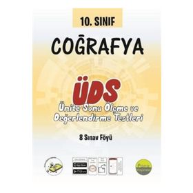 10. Sınıf Coğrafya Ünite Değerlendirme Sınavı-Pano Yayınları