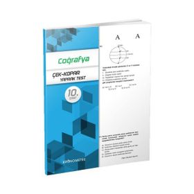 10.sınıf Coğrafya Yaprak Test/ Kronometre Yayınları
