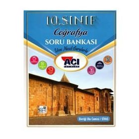 10.sınıf Coğrafya Yeni Nesil Soru Bankası Açı Yayınları