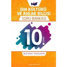 10.Sınıf Din Kültürü Soru Bankası Binot Yayınları