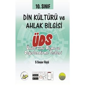 10. Sınıf Din Kültürü ve Ahlak Bilgisi Ünite Değerlendirme Sınavı-Pano Yayınları