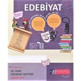 10. Sınıf Edebiyat Defteri Pandül Yayınları