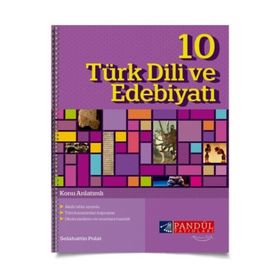 10. Sınıf Edebiyat Defteri Pandül Yayınları