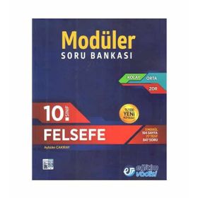 10.Sınıf Felsefe Modüler Soru Bankası - Eğitim Vadisi Çözüm