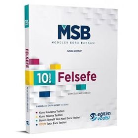10.Sınıf Felsefe Modüler Soru Bankası - Eğitim Vadisi Çözüm