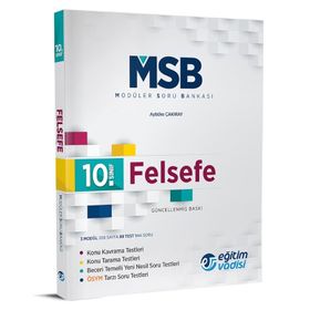 10.Sınıf Felsefe Modüler Soru Bankası - Eğitim Vadisi Çözüm