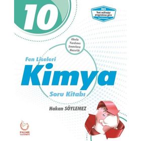 10.Sınıf Fen Liseleri Kimya Soru Bankası Kitabı - Palme Yayınevi