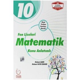 10. Sınıf Fen Liseleri Matematik Konu Kitabı-Palme Yayınları