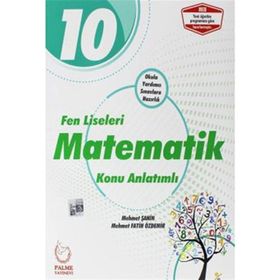 10. Sınıf Fen Liseleri Matematik Konu Kitabı-Palme Yayınları
