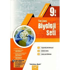 10.Sınıf Fen Lisesi Biyoloji Seti 2019-20 - Çap Yayınları