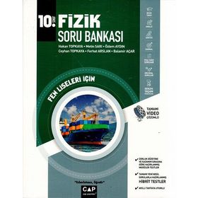 10.sınıf Fen Lisesi Fizik Soru Bankası Çap Yayınları