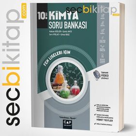 10.sınıf Fen Lisesi Kimya Soru Bankası Çap Yayınları