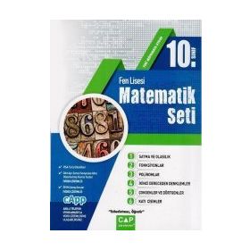 10.Sınıf Fen Lisesi Matematik Seti 2020 - Çap Yayınları