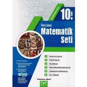10.Sınıf Fen Lisesi Matematik Seti 2020 - Çap Yayınları