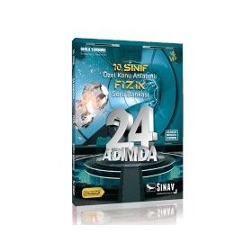 10. Sınıf Fizik 24 Adımda Özel Konu Anlatımlı Soru Bankası Sınav Dergisi Yayınları