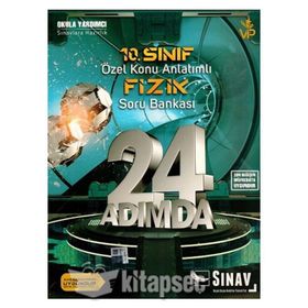 10. Sınıf Fizik 24 Adımda Özel Konu Anlatımlı Soru Bankası Sınav Dergisi Yayınları