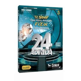 10. Sınıf Fizik 24 Adımda Özel Konu Anlatımlı Soru Bankası Sınav Dergisi Yayınları