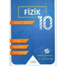 10. Sınıf Fizik Modüler Set Sonuç Derece Yayınları