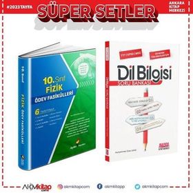 10. Sınıf Fizik Ödev Fasikülleri ve AKM Dil Bilgisi Soru Bankası Seti 2 Kitap - Aydın Yayınları