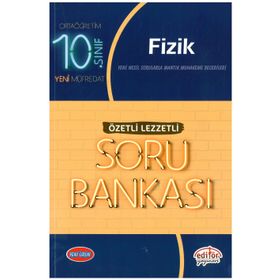 10.Sınıf Fizik Özetli Lezzetli Soru Bankası Editör Yayınları