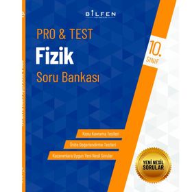 10. Sınıf Fizik ProTest Soru Bankası-Bilfen Yayınları