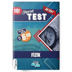 10. Sınıf Fizik Yaprak Test-Tümler Yayınları
