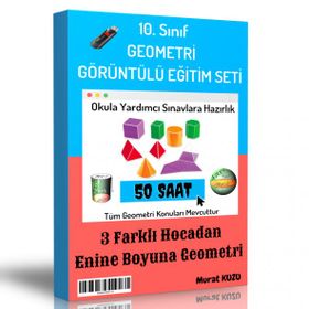 10. Sınıf Geometri Görüntülü Eğitim Seti