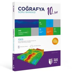 10.Sınıf İdes Coğrafya Soru Bankası Teas Press Yayınları
