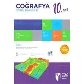 10.Sınıf İdes Coğrafya Soru Bankası Teas Press Yayınları