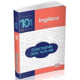 10.Sınıf İngilizce Öğretmenin Ders Notları Editör Yayınları