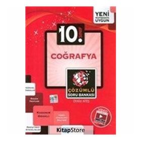 10. Sınıf Kazanım Odaklı Coğrafya Çözümlü Soru Bankası / Doğu Ateş / Evrensel İletişim Yayınları