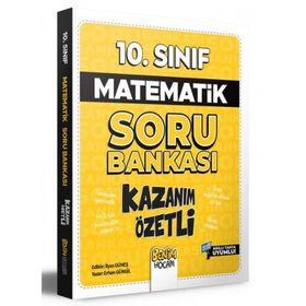 10. Sınıf Kazanım Özetli Matematik Soru Bankası Benim Hocam Yayınları