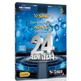 10. Sınıf Kimya 24 Adımda Özel Konu Anlatımlı Soru Bankası Sınav Dergisi Yayınları