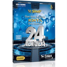 10. Sınıf Kimya 24 Adımda Özel Konu Anlatımlı Soru Bankası Sınav Dergisi Yayınları