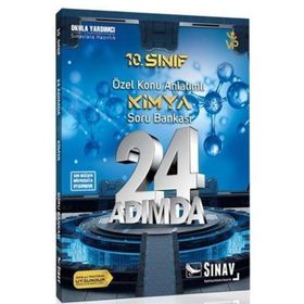 10. Sınıf Kimya 24 Adımda Özel Konu Anlatımlı Soru Bankası Sınav Dergisi Yayınları