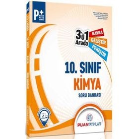 10. Sınıf Kimya 3'ü 1 Arada Soru Bankası Puan Yayınları