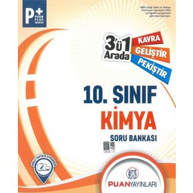10. Sınıf Kimya 3'ü 1 Arada Soru Bankası Puan Yayınları