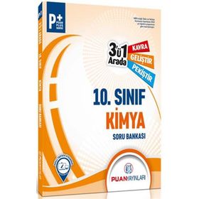 10. Sınıf Kimya 3'ü 1 Arada Soru Bankası Puan Yayınları
