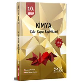 10.Sınıf Kimya 4.Etap Çek-Kopar Fasikülleri-İmes Eğitim Yayınları