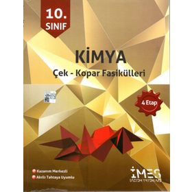 10.Sınıf Kimya 4.Etap Çek-Kopar Fasikülleri-İmes Eğitim Yayınları