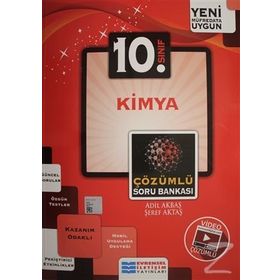 10.Sınıf Kimya Açık Uçlu Soru Bankası - Şeref Aktaş Adil Akbaş