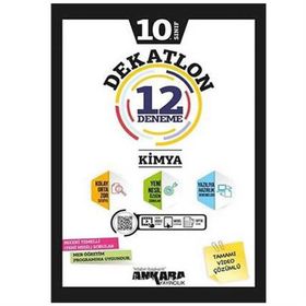 10.Sınıf Kimya Dekatlon 12 Deneme-Ankara Yayıncılık